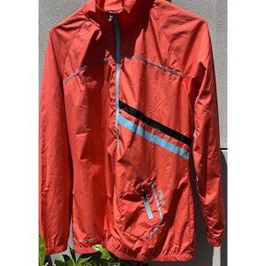 Ping Lightweight Golf Jacket Full Zip Sensorwarm Bright Orange Women's Large